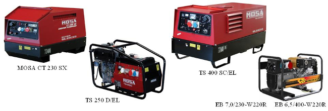 Сварочный агрегат MOSA TS 400 PS/EL